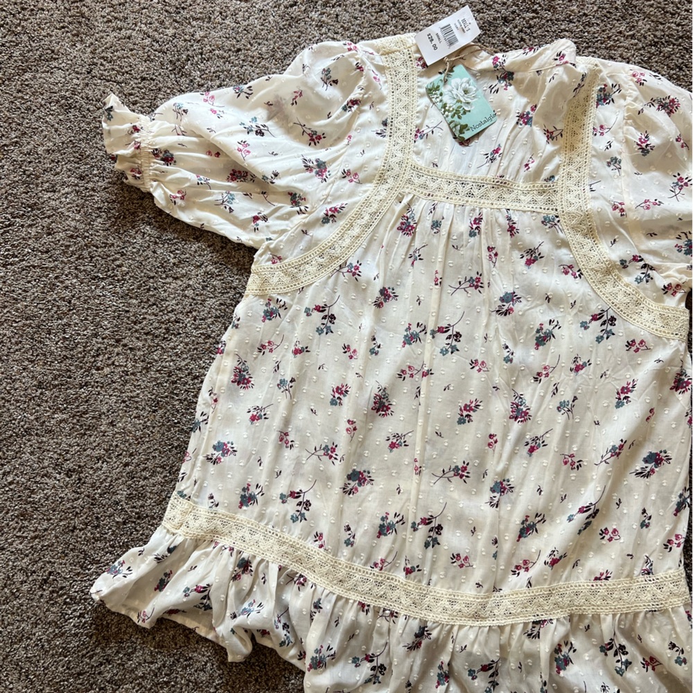 Nostalgia boho summer top